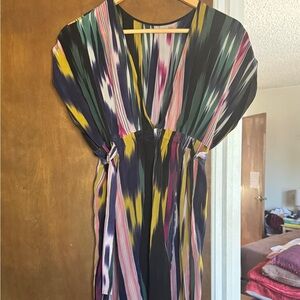 Missoni Size 40 (S) Multi Colored Silk Dress